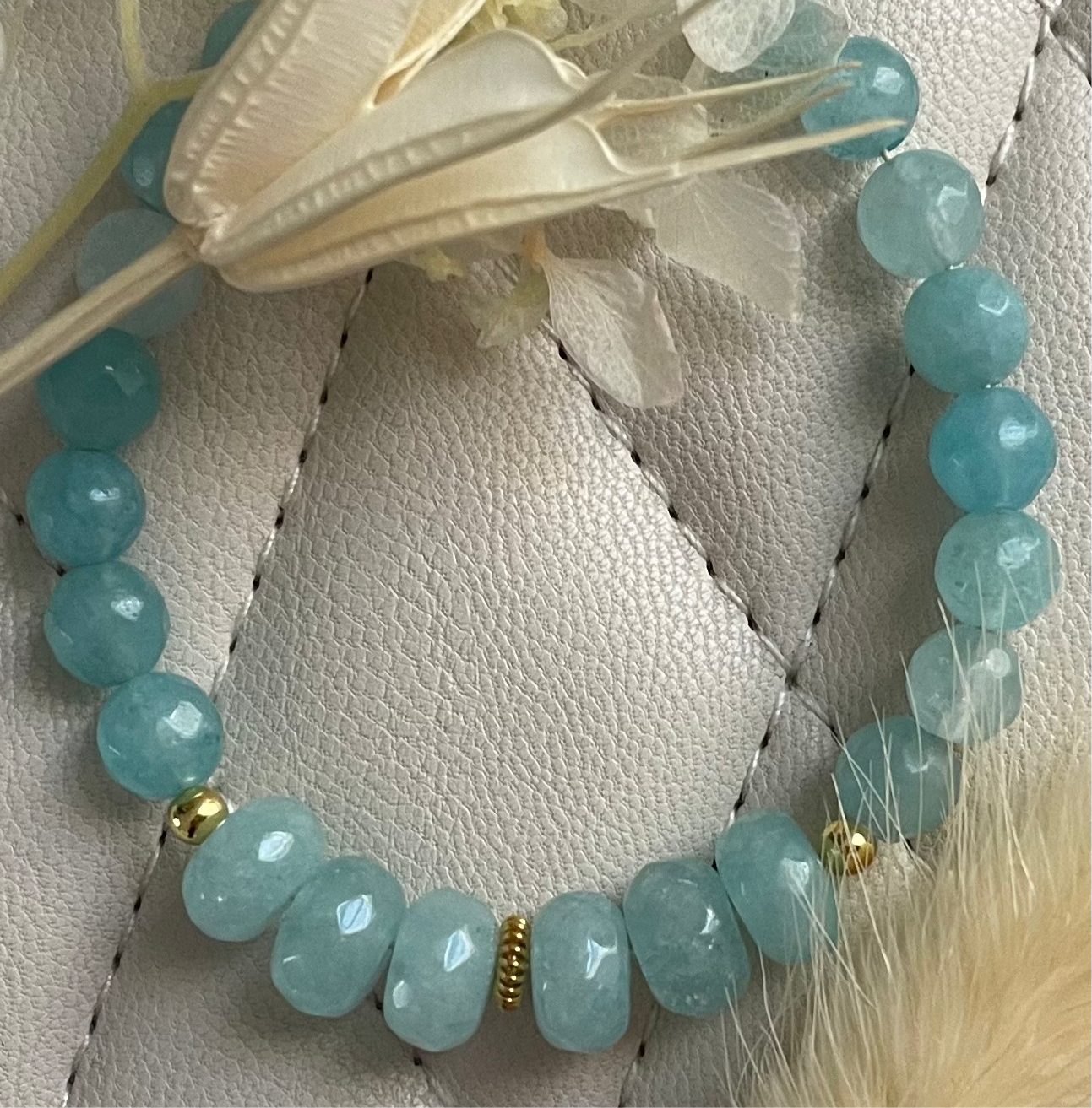 Aventurine Bead Bracelet