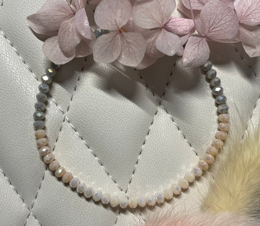 Grey Ombre Stretch Bracelet